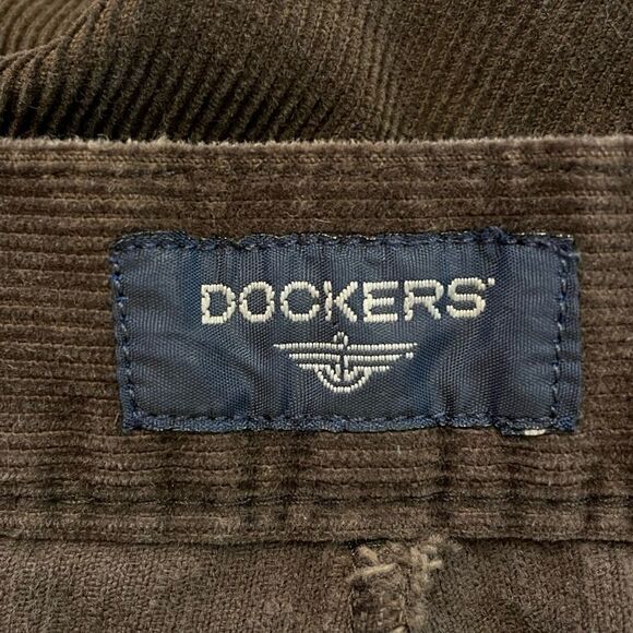 Men’s Dockers Brown Corduroy Pants size 36x30 - Picture 3 of 4